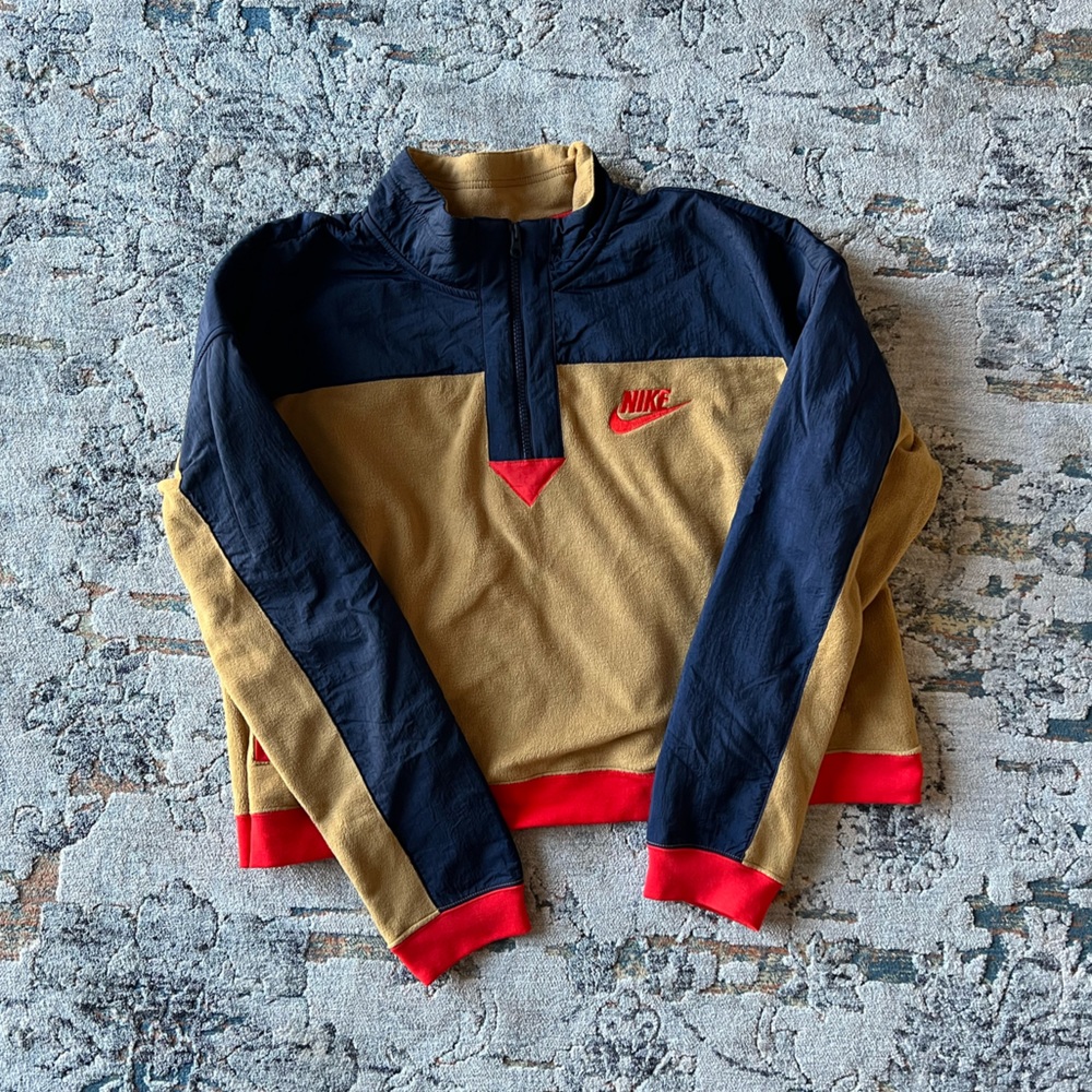 Nike Crop 1/3 Zip Pullover